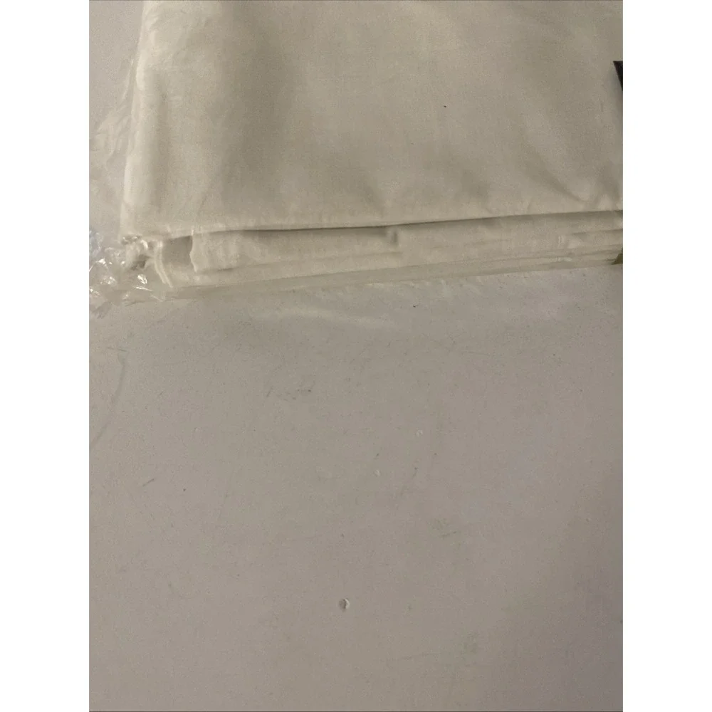 Vintage Set Penn Prest White Pillowcase 42 x 38 Percale Cotton Blend  Penneys